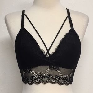 LAST PRICE ⬇️ BNWT Black Lace Bralette